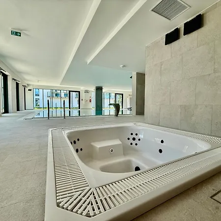 Apartamento D211 Eco Boho Z Basenem, Sauna, Jacuzzi, Przy Samej Plazy - 5d